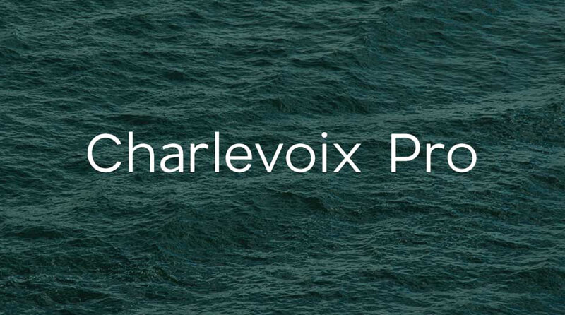 Charlevoix Pro Font